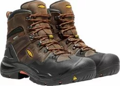Keen Utility Cascade/Brindle Mens Coburg 6in WP Leather Work Boots -Boots Sales Shop 1018023 PLA large