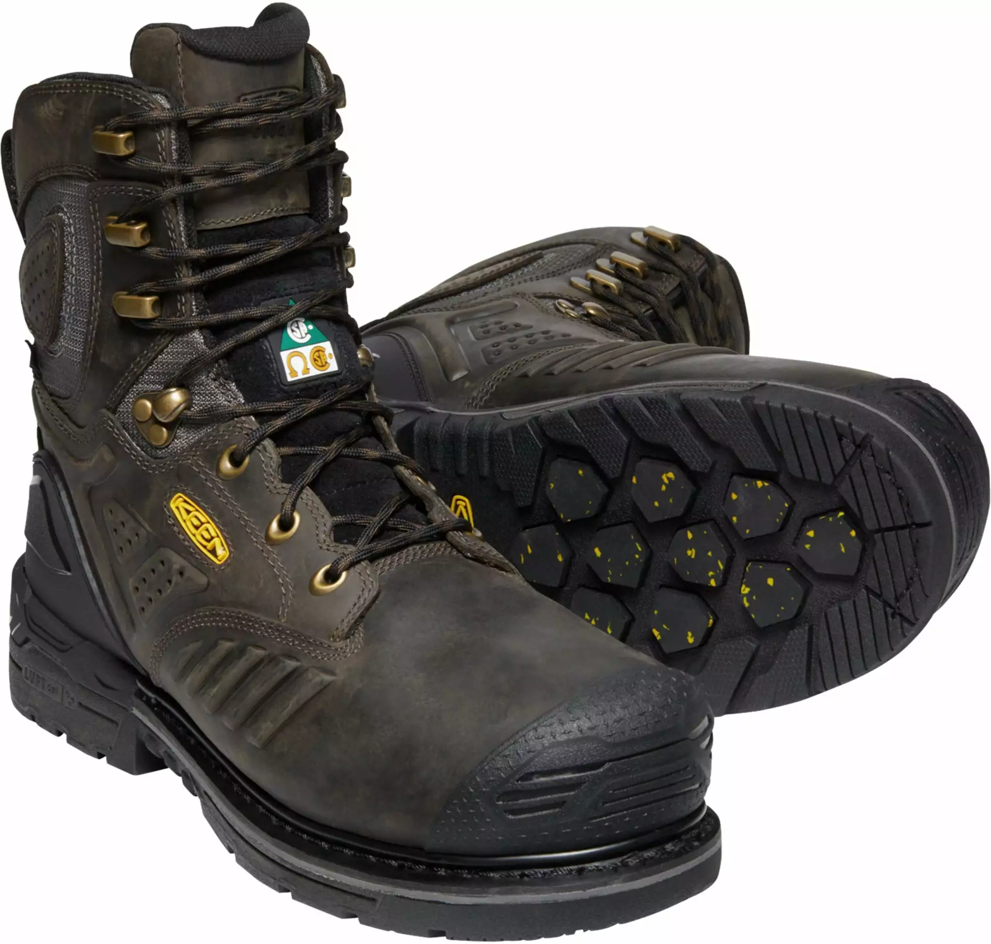 Keen Utility Brown Mens CSA Philadelphia+ 600G WP Leather Work Boots 8 Keen Utility Brown Mens CSA Philadelphia+ 600G WP Leather Work Boots - Image 6