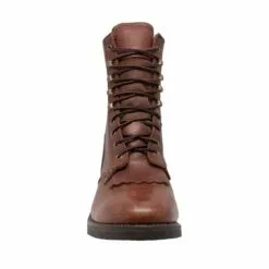 AdTec Mens Chestnut 9in Packer Full Grain Leather Work Boots 12 AdTec Mens Chestnut 9in Packer Full Grain Leather Work Boots -Boots Sales Shop 1173 front 4b5b7819 9558 4d40 ab47 eb46c2fcb744