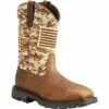 Ariat Boots: Men's Workhog 10023100 Pull On Patriot Work Boots -Boots Sales Shop 2000233893 295 P1