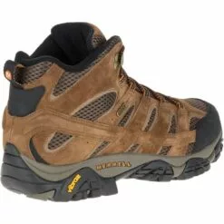 MERRELL Men's Moab 2 Mid Waterproof Hiking Boots, Earth -Boots Sales Shop 2023810 201 alt2