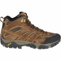 MERRELL Men's Moab 2 Mid Waterproof Hiking Boots, Earth, Wide 17 MERRELL Men's Moab 2 Mid Waterproof Hiking Boots, Earth, Wide -Boots Sales Shop 2023811 201 alt1