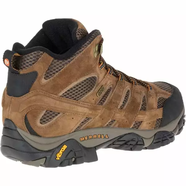 MERRELL Men's Moab 2 Mid Waterproof Hiking Boots, Earth, Wide 7 MERRELL Men's Moab 2 Mid Waterproof Hiking Boots, Earth, Wide - Image 5