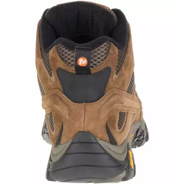 MERRELL Men's Moab 2 Mid Waterproof Hiking Boots, Earth, Wide 8 MERRELL Men's Moab 2 Mid Waterproof Hiking Boots, Earth, Wide - Image 6