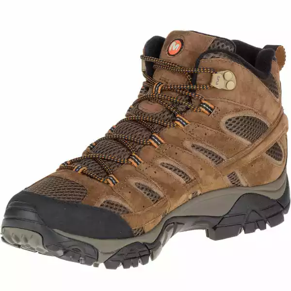 MERRELL Men's Moab 2 Mid Waterproof Hiking Boots, Earth, Wide 11 MERRELL Men's Moab 2 Mid Waterproof Hiking Boots, Earth, Wide - Image 9