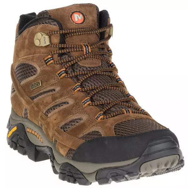 MERRELL Men's Moab 2 Mid Waterproof Hiking Boots, Earth, Wide 14 MERRELL Men's Moab 2 Mid Waterproof Hiking Boots, Earth, Wide - Image 12