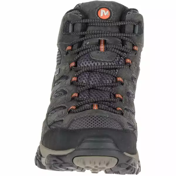 MERRELL Men's Moab 2 Mid Waterproof Hiking Boots, Beluga 5 MERRELL Men's Moab 2 Mid Waterproof Hiking Boots, Beluga - Image 3