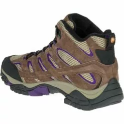 MERRELL Women's Moab 2 Vent Mid Hiking Boots, Bracken/ Purple -Boots Sales Shop 2024318 202 alt6