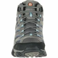 MERRELL Women's Moab 2 Mid Waterproof Hiking Boots, Granite -Boots Sales Shop 2024319 003 alt2