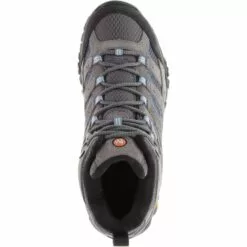 MERRELL Women's Moab 2 Mid Waterproof Hiking Boots, Granite , Wide -Boots Sales Shop 2032259 004 alt2