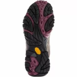 MERRELL Women's Moab 2 Mid Waterproof Hiking Boots, Boulder/ Blush -Boots Sales Shop 2033039 201 alt2