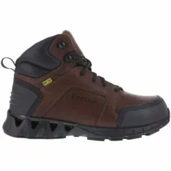 REEBOK WORK Men's Zigkick Carbon Toe Hiking Boots, Dark Brown, Wide -Boots Sales Shop 2033667 201 alt4
