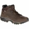 MERRELL Men's Moab Adventure Mid Waterproof Hiking Boots, Dark Earth, Wide -Boots Sales Shop 2036585 201 main