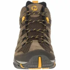 MERRELL Men's Alverstone Mid Waterproof Hiking Boots -Boots Sales Shop 2058038 201 alt3