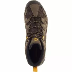 MERRELL Men's Alverstone Mid Waterproof Hiking Boots -Boots Sales Shop 2058038 201 alt5