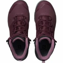 SALOMON Women's Outward GTX Waterproof Hiking Boots -Boots Sales Shop 2065581 503 alt2