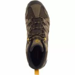 MERRELL Men's Alverstone Mid Waterproof Hiking Boots, Wide -Boots Sales Shop 2074890 205 alt5