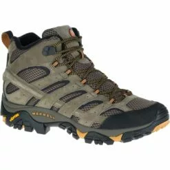MERRELL Men's Moab 2 Mid Ventilator Hiking Boots, Wide