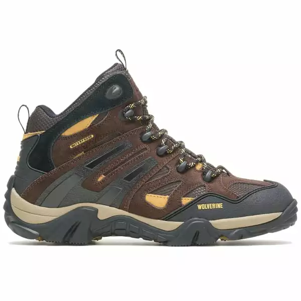 WOLVERINE Men's Wilderness Hiking Boots, Wide 4 WOLVERINE Men's Wilderness Hiking Boots, Wide - Image 2