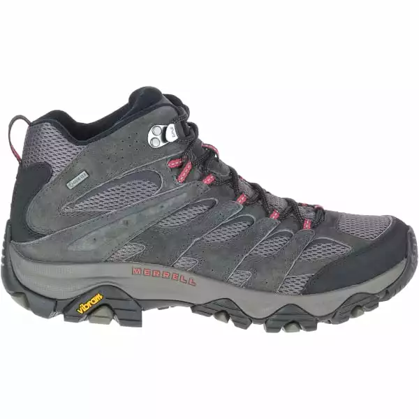 MERRELL Men's Moab 3 Mid GORE-TEX Hiking Boots 4 MERRELL Men's Moab 3 Mid GORE-TEX Hiking Boots - Image 2