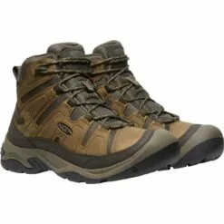 KEEN Men's Circadia Mid Waterproof Hiking Boots, Wide -Boots Sales Shop 2081644 203 alt2