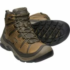 KEEN Men's Circadia Mid Waterproof Hiking Boots, Wide -Boots Sales Shop 2081644 203 alt3