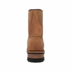 AdTec Womens Brown 9in Logger Crazy Horse Leather Work Boots 8 AdTec Womens Brown 9in Logger Crazy Horse Leather Work Boots -Boots Sales Shop 2427 back