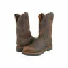 Justin Boots Justin Original Workboots Men's 11" Pull-On Work Boots In Rugged Gaucho 4444 -Boots Sales Shop 448f3c714830014921a20850855a5961