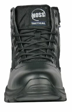 Hoss Boots Mens Black Leather Watchman 6in CT Work Boots 16 Hoss Boots Mens Black Leather Watchman 6in CT Work Boots -Boots Sales Shop 50172 7