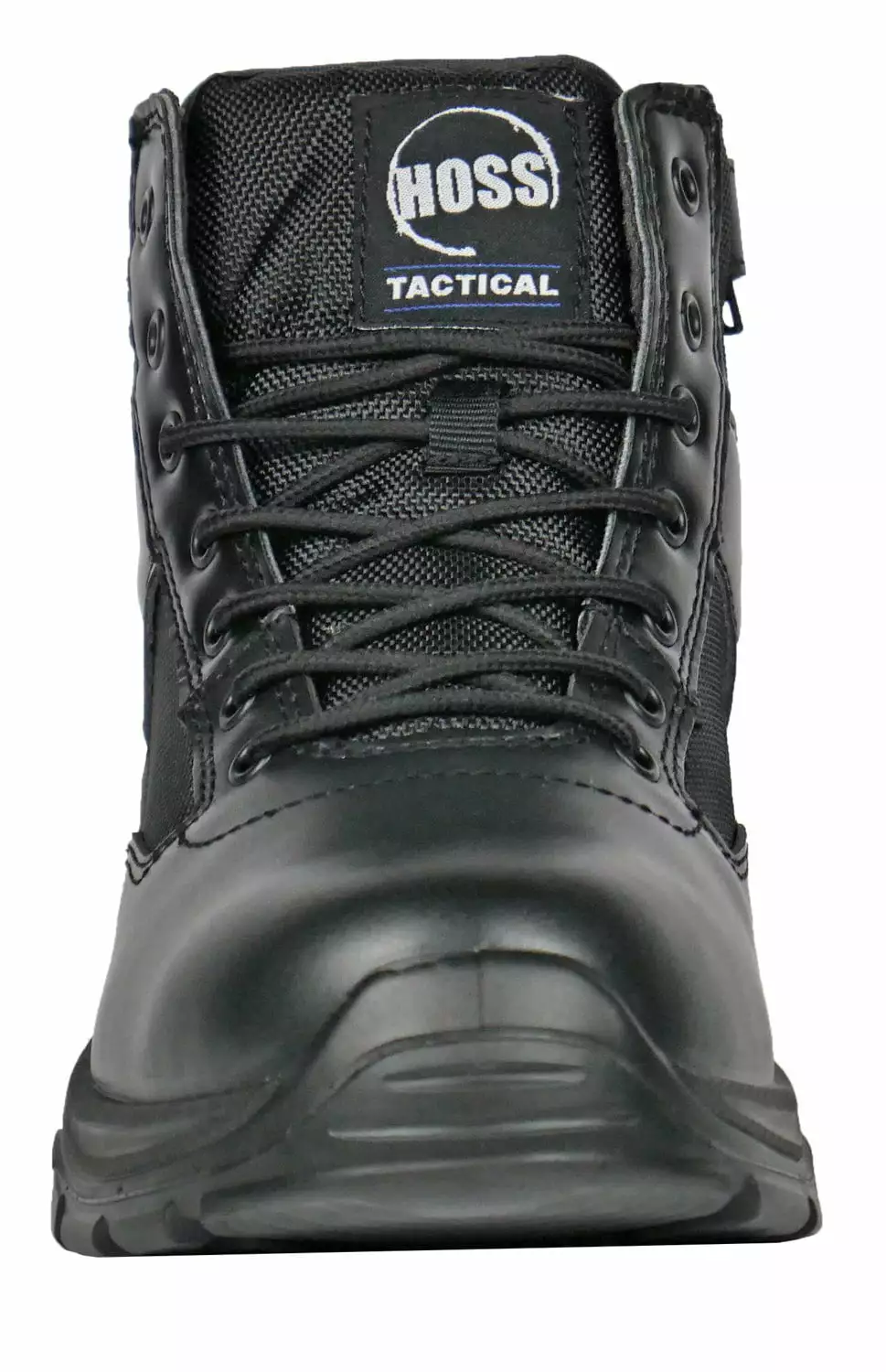 Hoss Boots Mens Black Leather Watchman 6in CT Work Boots 9 Hoss Boots Mens Black Leather Watchman 6in CT Work Boots - Image 7