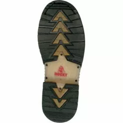 Rocky Boots Rocky Mens Brown Leather Ironclad Waterproof 8in Work Boots -Boots Sales Shop 5693 outsole square f6f151d0 67d1 40f3 8869 113bbd90ac87