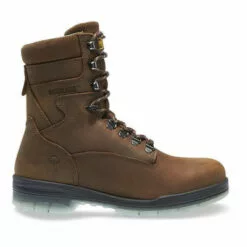 Men's Wolverine W03295 8 Inch Durashock ST Brown Leather Waterproof Work Boots -Boots Sales Shop 5c48541c98e5ea5697620f493cf45cf8