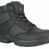 Hoss Boots Mens Black Leather Carter ST Work Boots -Boots Sales Shop 60160 1l 20copy