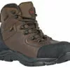 Hoss Boots Mens Brown Leather Ridge CT PR Work Boots