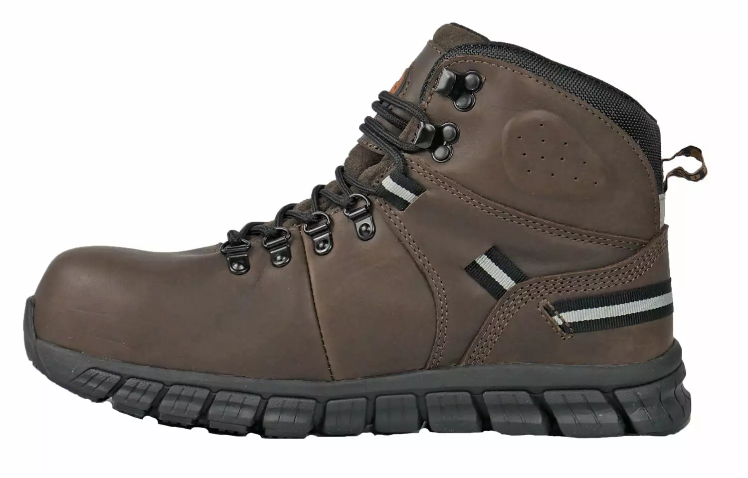 Hoss Boots Mens Brown Leather Ticker CT WP Work Boots 4 Hoss Boots Mens Brown Leather Ticker CT WP Work Boots - Image 2