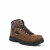 Hoss Boots Mens Brown Leather Lorne 6in Soft Toe Work Boots -Boots Sales Shop 60416