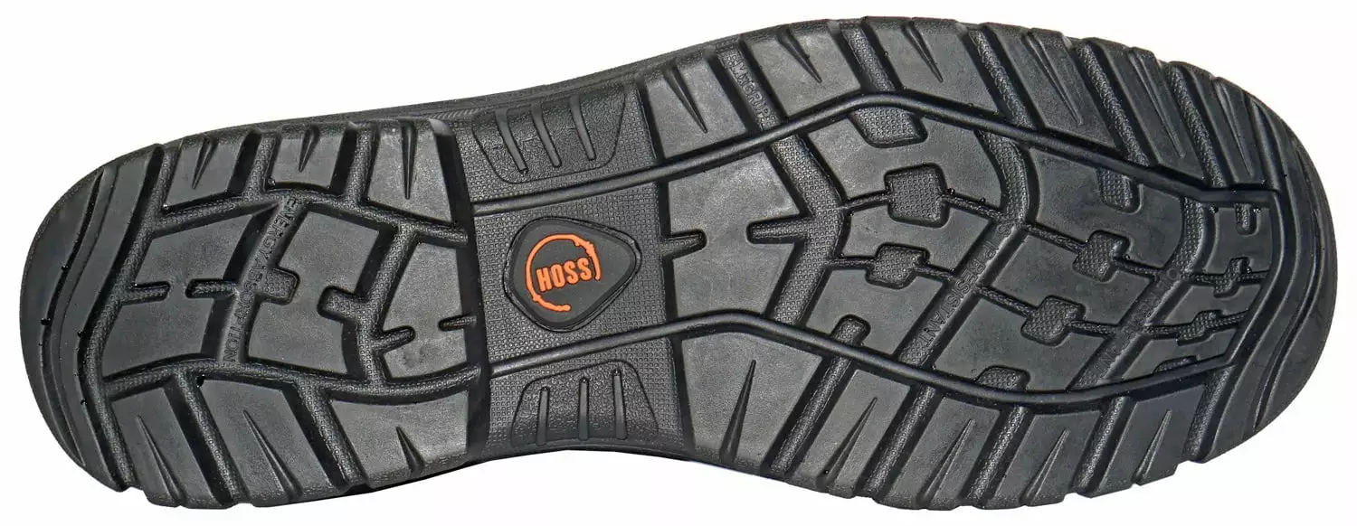 Hoss Boots Mens Brown Leather Adam 6in ST Work Boots 9 Hoss Boots Mens Brown Leather Adam 6in ST Work Boots - Image 7