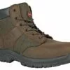 Hoss Boots Mens Brown Leather Carter ST Work Boots -Boots Sales Shop 60542 1