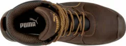 Puma Safety Brown Mens Leather Tornado CTX Mid WP AS Lace-Up Work Boots -Boots Sales Shop 630785 TORNADO BROWN MID top