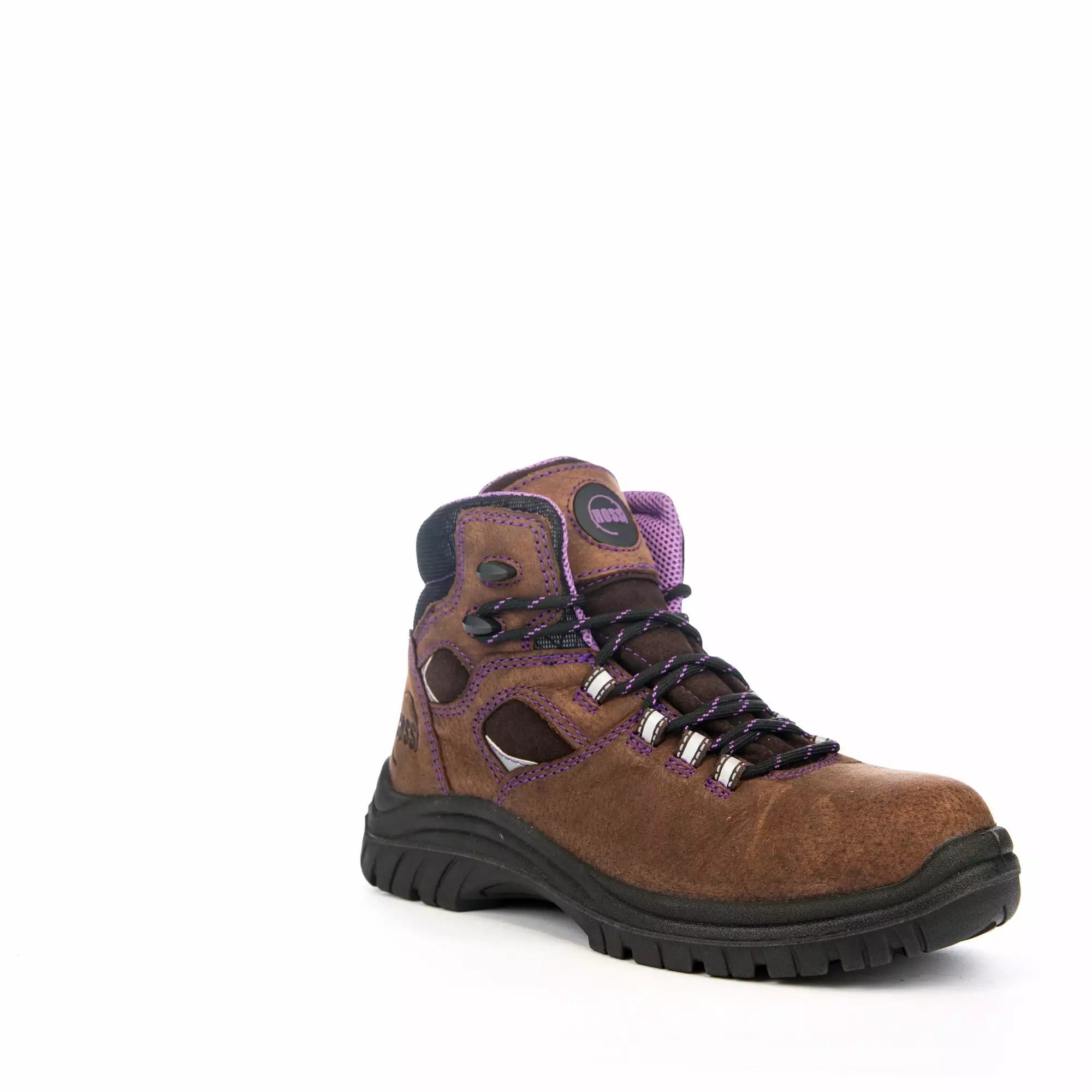 Hoss Boots Womens Brown Leather Lacy 6in CT PR WP Work Boots 3 Hoss Boots Womens Brown Leather Lacy 6in CT PR WP Work Boots