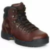 Rocky Boots Rocky Mens Brown Leather Mobilite Waterproof Work Hiking Boots -Boots Sales Shop 7114 square