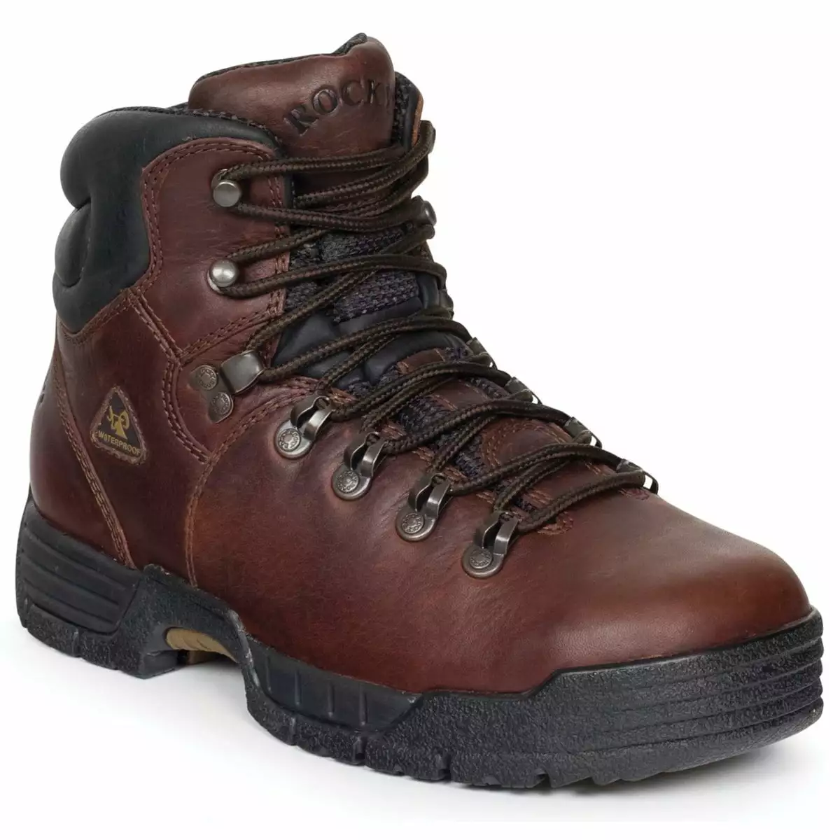 Rocky Boots Rocky Mens Brown Leather Mobilite Waterproof Work Hiking Boots 3 Rocky Boots Rocky Mens Brown Leather Mobilite Waterproof Work Hiking Boots
