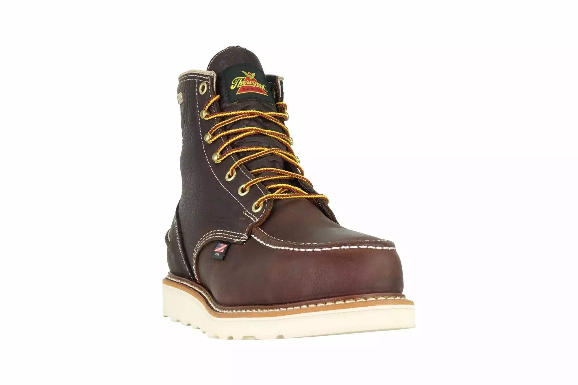 Thorogood Mens Briar ST Pitstop Leather All-1957 Work Boots 5 Thorogood Mens Briar ST Pitstop Leather All-1957 Work Boots - Image 3