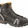 Thorogood Mens Genflex Black Leather Work Boots 6in Lace-to Safety Toe -Boots Sales Shop 804 6444