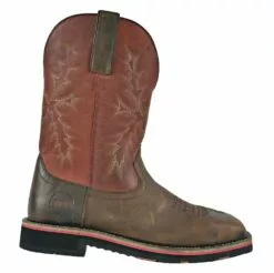 Hoss Boots Mens Cognac Red Leather Landon Western ST Work Boots 12 Hoss Boots Mens Cognac Red Leather Landon Western ST Work Boots -Boots Sales Shop 92045 4
