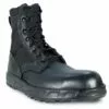 McRae Mens Black Leather/Cordura Hot Weather Military Combat Boots -Boots Sales Shop 9301 angle