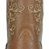 Hoss Boots Womens Tan Brown Leather Adah Western Soft Toe Work Boots -Boots Sales Shop 93025