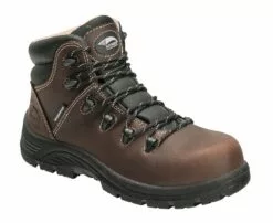 Avenger Womens Brown Leather Comp Toe 7126 Framer Work Boots