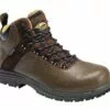 Avenger Mens Brown Leather Comp Toe 7281 Breaker 6in Work Boots