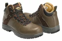 Avenger Mens Brown Leather Comp Toe 7281 Breaker 6in Work Boots -Boots Sales Shop A7281 8